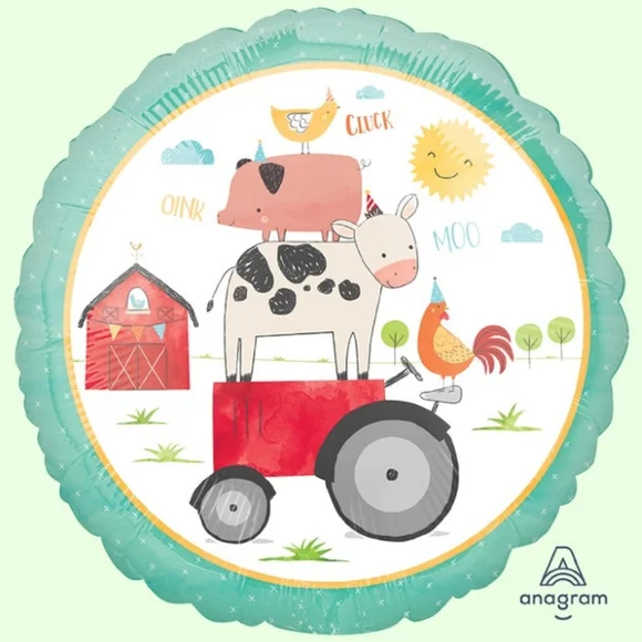 Birthday Party Farm theme bundle NWT